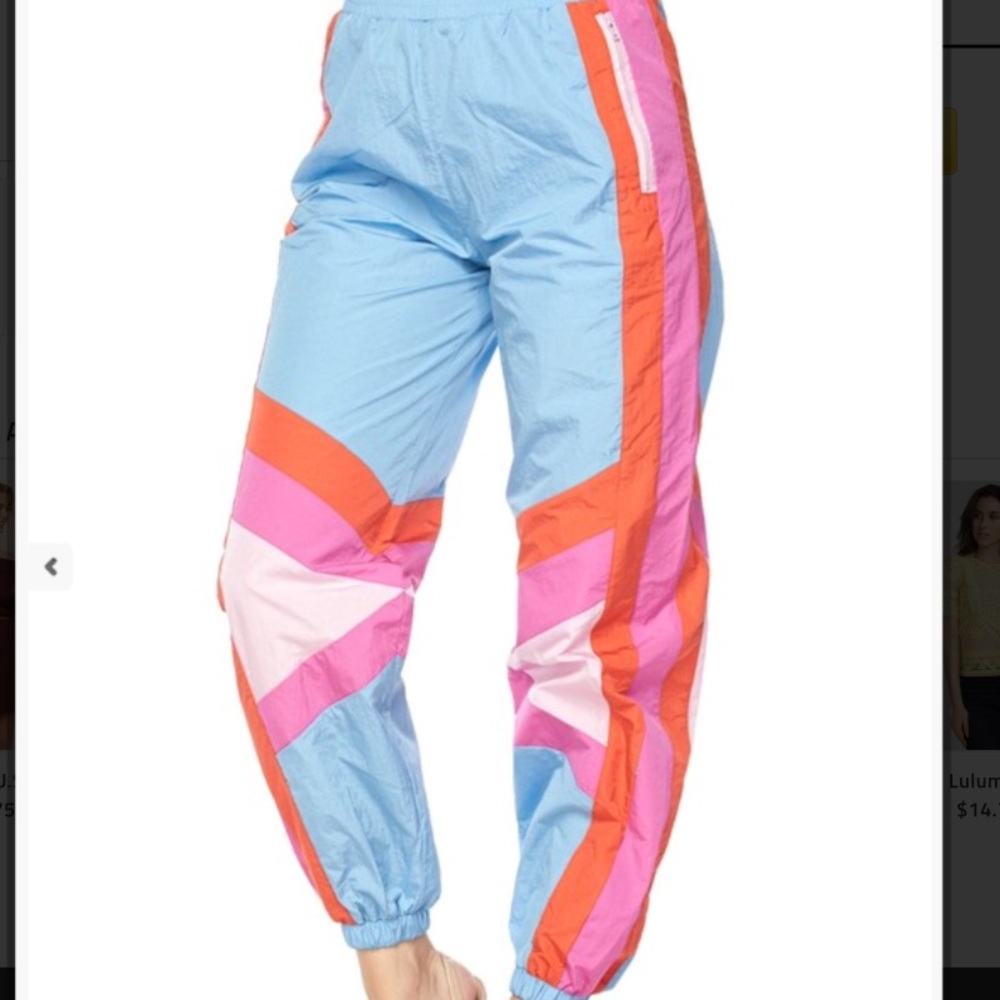 Multi Color Joggers - Picture 2 of 4